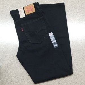 NWT Levi's 550 Relaxed Jeans 36W x 36L Black